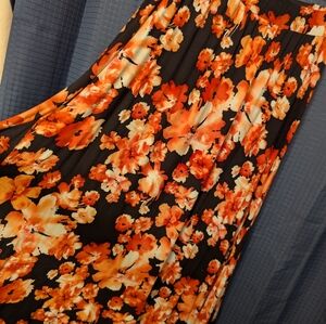 EUC Jessica London Floral Maxi Skirt 14/16